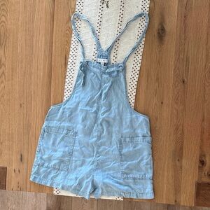 Light Blue Denim Women's Shorts